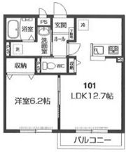 ブライトAの間取り画像