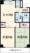グレースマンションの間取り画像