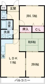 ネオシティ道明寺の間取り画像