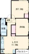 ポニーコーポラスの間取り画像
