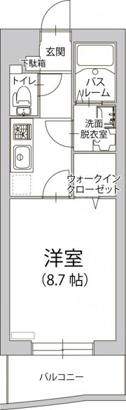 クーチャ 万願寺の間取り画像