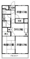 ゆざわマンションの間取り画像