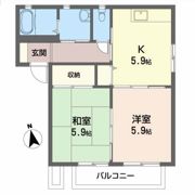 リバティガ－デンIIAの間取り画像
