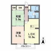エターナルタウン Bの間取り画像