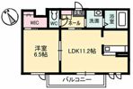 レフィナード平和通りの間取り画像