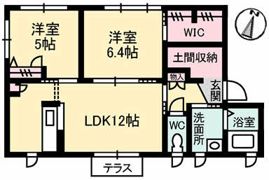 マーレの間取り画像