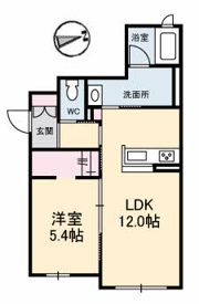 花岡ハウスの間取り画像