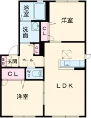 ソフィア梶尾 C棟の間取り画像