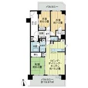 レリアコート京王よみうりランドウエストの間取り画像