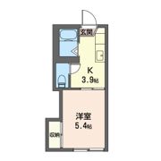 ハイツゆきの間取り画像
