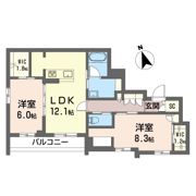 リラフォート IIの間取り画像