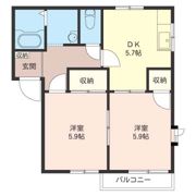 カモミールの間取り画像