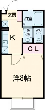 セジュール筒井の間取り画像