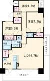 リビオシティ神戸名谷の間取り画像
