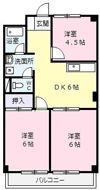 シティハイツ野一色の間取り画像