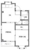 クロノス西八王子の間取り画像
