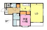 フレンド幸の間取り画像