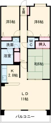 ソルプラーサ堺の間取り画像