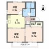 ハイマート本城 Cの間取り画像