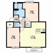 サミット Aの間取り画像