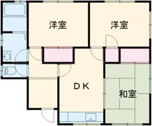 井戸貸家の間取り画像