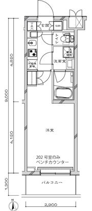ルーブル聖蹟桜ヶ丘の間取り画像