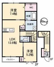 グリシーナの間取り画像