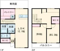 メゾネットハイムの間取り画像