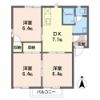 フレグランスセブン Bの間取り画像