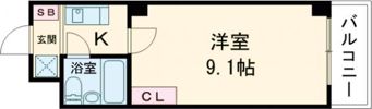スチューデント福井の間取り画像