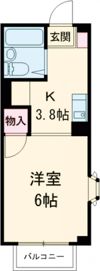 長篠ハイツBの間取り画像