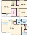 フィル・ルージュの間取り画像