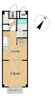 グランシャリオ弐番館の間取り画像