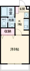 メゾン・ド・ラヴィ菰口 Ⅲの間取り画像