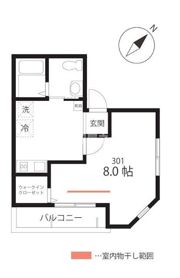 QUIET CRAB HOUSE mix生麦（仮）の間取り画像
