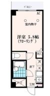 Eightyeightタチカワの間取り画像