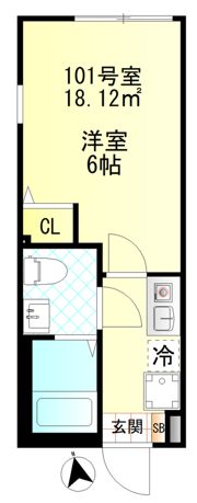 スターリング府中の間取り画像
