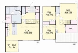 倉敷市東富井ヘーベルハウスの間取り画像