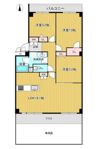 コープ野村第一伊丹B棟の間取り画像