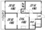 イーストハイツの間取り画像