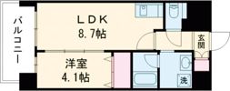 ルーヴェンブルン豊津の間取り画像