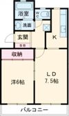 サンシャトレ神ノ輪の間取り画像