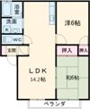プロムナードKの間取り画像