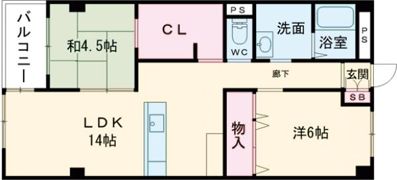 さんようレジデンスの間取り画像