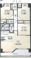 行橋第一レジデンスの間取り画像