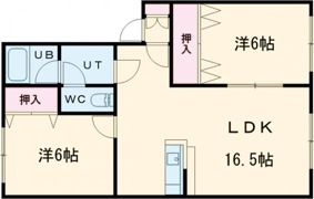 レストはまなす中野通の間取り画像