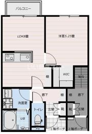 ドールヒルズAの間取り画像