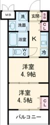 MJC京都EsTRUTHの間取り画像