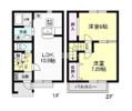 Rose Garden Bの間取り画像