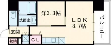 HMレジデンスの間取り画像